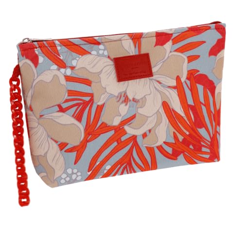 Camomilla Damen Strand Clutch, Kollektion Aloha, Farbe Rot von Camomilla