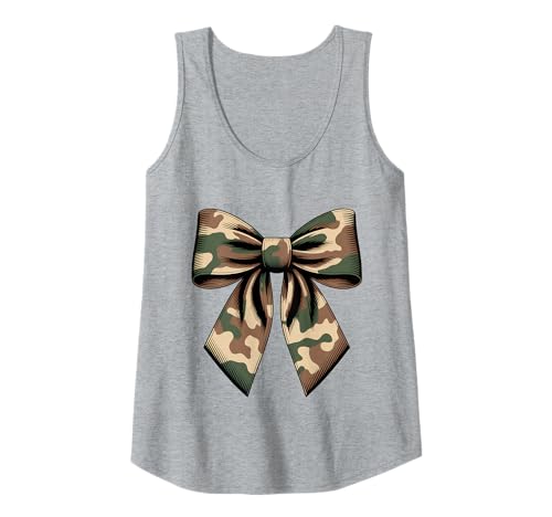 Damen Camouflage Old Camo Bow Coquette Jagd Frauen Tank Top Damen Camouflage Old Camo Bow Coquette Jagd Frauen Tank Top von Camouflage Bow Vibes