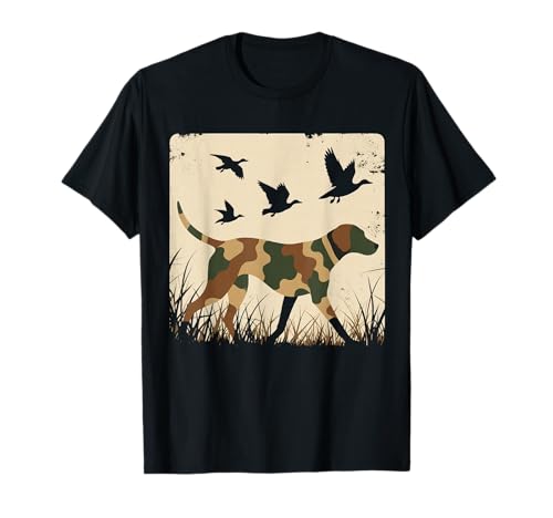 Camouflage Camo Ente Jagd Hund Jäger Männer Jungen Jugend T-Shirt Camouflage Camo Ente Jagd Hund Jäger Männer Jungen Jugend T-Shirt von Camouflage Duck Hunting Dog Outdoors Apparel