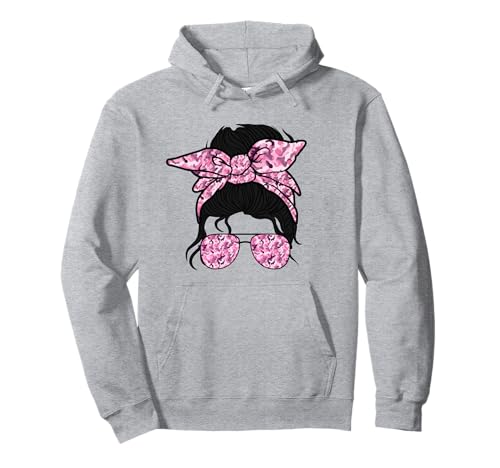 Pink Camouflage Camo Messy Bun Hunting für Mädchen Frauen Kinder Pullover Hoodie Pink Camouflage Camo Messy Bun Hunting für Mädchen Frauen Kinder Pullover Hoodie von Camouflage Messy Bun Hunting Designs Co.