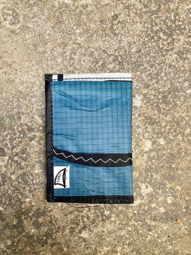 Recycled Sail Mini Geldbörse Handgemachtes Kartenetui von CamozRecycledSail