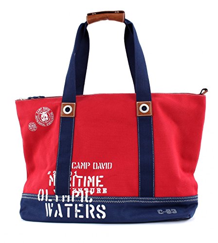 Camp David Deep River Shopper Red von Camp David