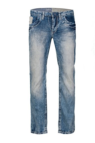 Camp David, NI:CK:R611, Herren Jeans Hose Stretchdenim Light Vintage Used W 34 L 34 von Camp David