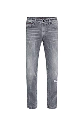 Camp David Herren Five Pocket Jeans NI:LS mit Bleaching-Effekten von Camp David