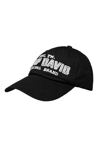Camp David Herren Base Cap mit Logo-Applikation Black None von Camp David