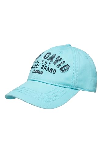 Camp David Herren Base Cap mit Logo Artwork Fresh Aqua, None von Camp David