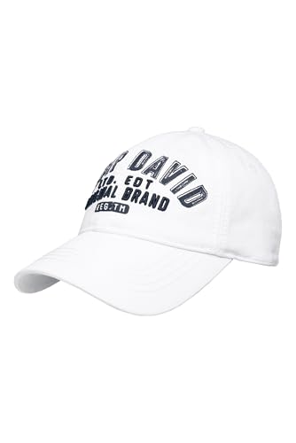 Camp David Herren Base Cap mit Logo Artwork Opticwhite, None von Camp David