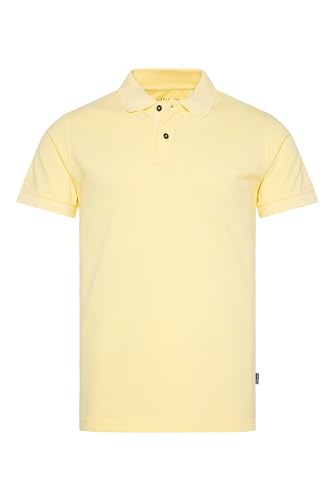 Camp David Herren Basic Pikee-Polo mit Trikotkragen Sun XXXL von Camp David