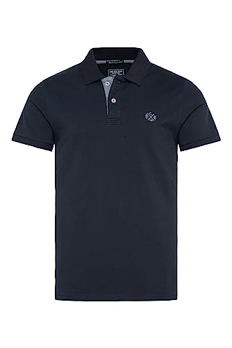 Camp David Herren Basic Polo aus Pikee mit Logostick Absolute Blue XXL von Camp David