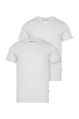 Camp David Herren Basic T-Shirt Rundhals 2er-Pack Grey Melange XXL Camp David Herren Basic T-Shirt Rundhals 2er-Pack Grey Melange XXL von Camp David