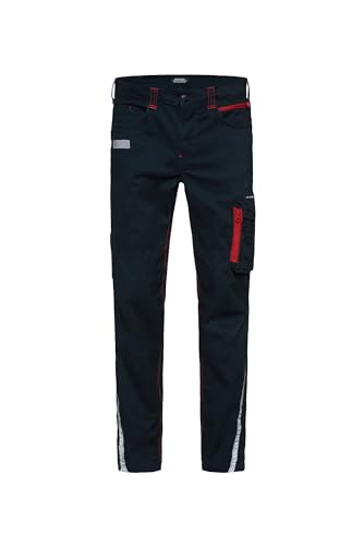 Camp David Herren Cargohose mit Tapes, Print und Taschen Dark Teal 31 von Camp David