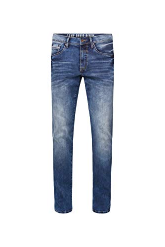 Camp David Herren Jeans DA:VD Regular Fit Blue Vintage 38 30 von Camp David