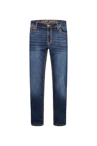 Camp David Herren Jeans CO:NO Comfort Fit Blue Used 31 32 von Camp David