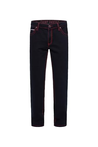 Camp David Herren Jeans CO:NO Comfort Fit Deep Blue Black 32 32 von Camp David