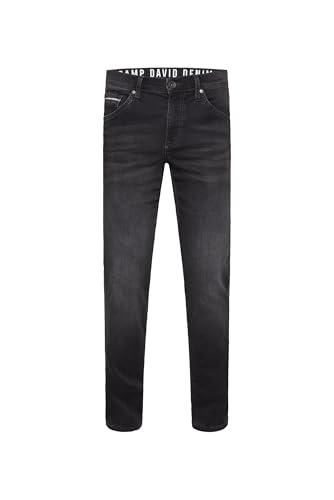 Camp David Herren Jeans DA:VD Regular Fit Blue Black Used Jogg 30 30 von Camp David