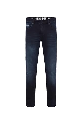 Camp David Herren Jeans DA:VD mit Wasch-Effekten Blue Black 36 32 von Camp David