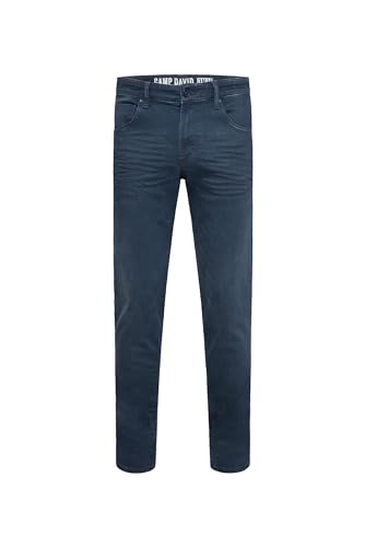 Camp David Herren Jeans MA:X Regular Fit Grey Blue 38 34 von Camp David