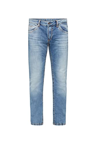 Camp David Herren Jeans NI:CO im Vintage Look mit Breiten Nähten Light Vintage 32 30 von Camp David