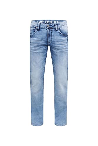 Camp David Herren Jeans NI:CO mit Vintage-Waschung Mid Blue Used 31 30 von Camp David