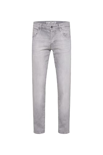 Camp David Herren Jeans RO:BI Slim Fit Light Grey 38 32 von Camp David