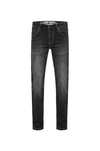 Camp David Herren Jeans RO:BI aus Jogg-Denim Black Washed Jogg 29 32 von Camp David