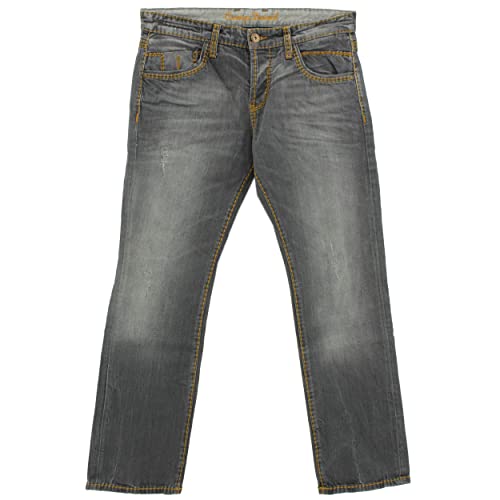 Camp David Herren Jeans Straight Leg Robin Slim FIT, Farbe: Grau, Größe: 31/30 von Camp David