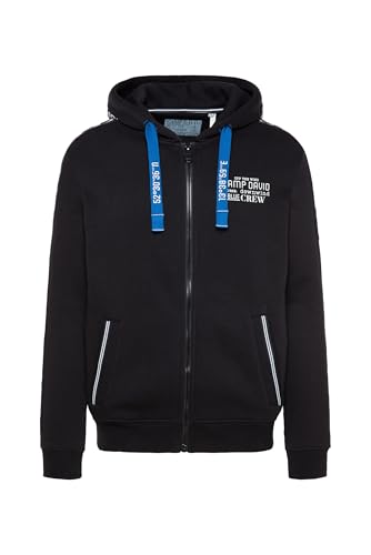 Camp David Herren Kapuzensweatjacke mit Ärmel-Artwork Navy XXL Camp David Herren Kapuzensweatjacke mit Ärmel-Artwork Navy XXL von Camp David
