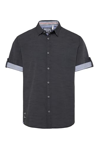 Camp David Herren Kurzarmhemd mit Webstreifen Black M Camp David Herren Kurzarmhemd mit Webstreifen Black M von Camp David