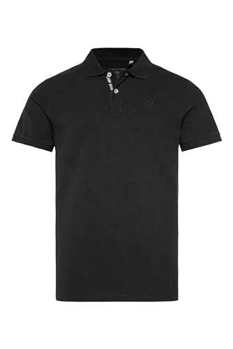 Camp David Herren Kurzarmpolo aus Pikee mit Logostick Black M von Camp David