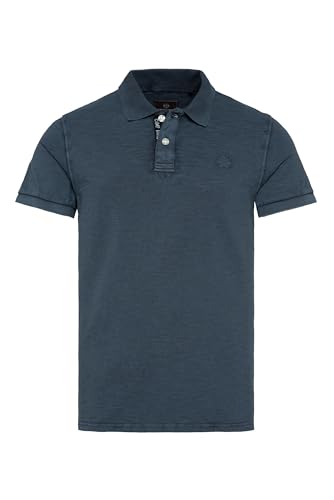 Camp David Herren Kurzarmpolo aus Pikee mit Logostick Blue Navy 4XL von Camp David