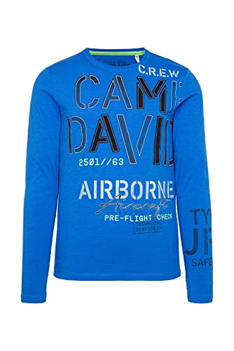 Camp David Herren Shirt blau L von Camp David