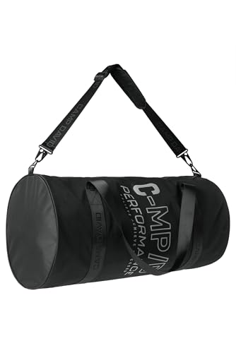 Camp David Herren Leichte Sporttasche mit reflektierendem Print Black, None von Camp David