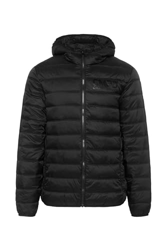 Camp David Herren Leichte Steppjacke mit Kapuze Black, Xxl von Camp David