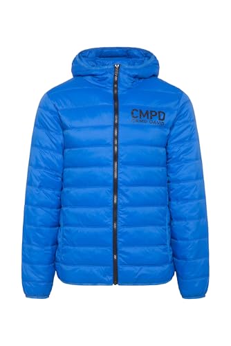 Camp David Herren Leichte Steppjacke mit Kapuze Flight Blue XL von Camp David