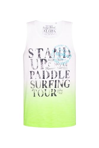 Camp David Herren Muskelshirt mit Dip-Dye-Effekt und Prints Neon Lime, 4XL Camp David Herren Muskelshirt mit Dip-Dye-Effekt und Prints Neon Lime, 4XL von Camp David