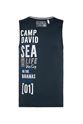Camp David Herren Muskelshirt mit Logo-Artwork Ocean Navy XXXL Camp David Herren Muskelshirt mit Logo-Artwork Ocean Navy XXXL von Camp David