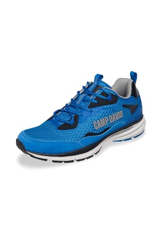 Camp David Herren Running Sneaker mit Mesh-Struktur und Logo Pacific Blue, 45 Camp David Herren Running Sneaker mit Mesh-Struktur und Logo Pacific Blue, 45 von Camp David
