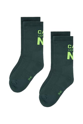 Camp David Herren Sportsocken mit Logo im Doppelpack Dark Sage 43-46 von Camp David