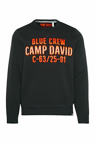 Camp David Herren Sweatshirt schwarz L von Camp David