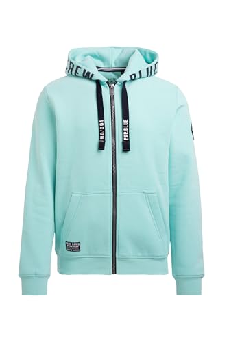 Camp David Herren Sweatjacke mit Kapuzen-Artwork New Aqua, XXL von Camp David