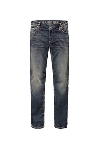 Camp David Herren Jeans CO:NO Comfort Fit Blue Black Jogg 30 30 von Camp David
