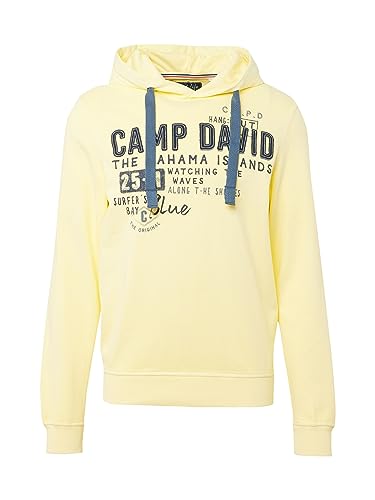 Camp David Herren Hoodie mit Logo Artwork Banana Sun XXXL von Camp David