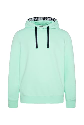 Camp David Herren Sweatshirt mit Kapuze Sun Aqua 4XL von Camp David