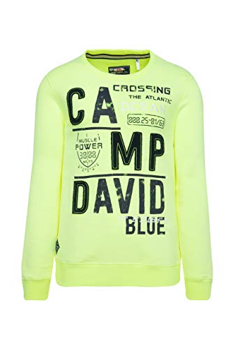Camp David Herren Sweatshirt mit Logo-Design von Camp David