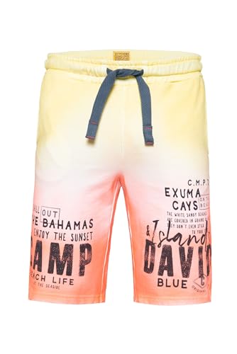 Camp David Herren Sweatshorts Dip Dye mit Label Prints Banana Sun L von Camp David