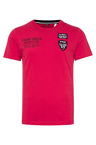 Camp David Herren Shirt schwarz/weiß/rot M von Camp David