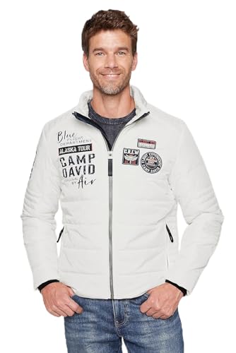 Camp David Herren Winterjacke im Biker Look Kitt Xxl von Camp David