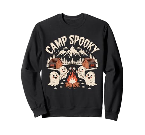 Camp Spooky Halloween Camping Wandern Männer Frauen Kinder Sweatshirt Camp Spooky Halloween Camping Wandern Männer Frauen Kinder Sweatshirt von Camp Spooky Halloween Summerween Summer