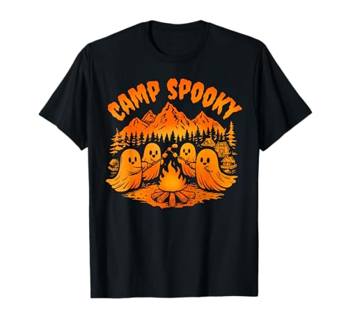 Camp Spooky Halloween Camping Wandern Männer Frauen Kinder T-Shirt Camp Spooky Halloween Camping Wandern Männer Frauen Kinder T-Shirt von Camp Spooky Halloween Summerween
