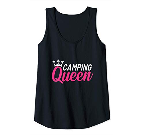 Damen Camping Queen Camping Königin - Lustiges Camperin Geschenk Tank Top Damen Camping Queen Camping Königin - Lustiges Camperin Geschenk Tank Top von Campen Camper Zelten Wandern Wohnmobil Wohnwagen